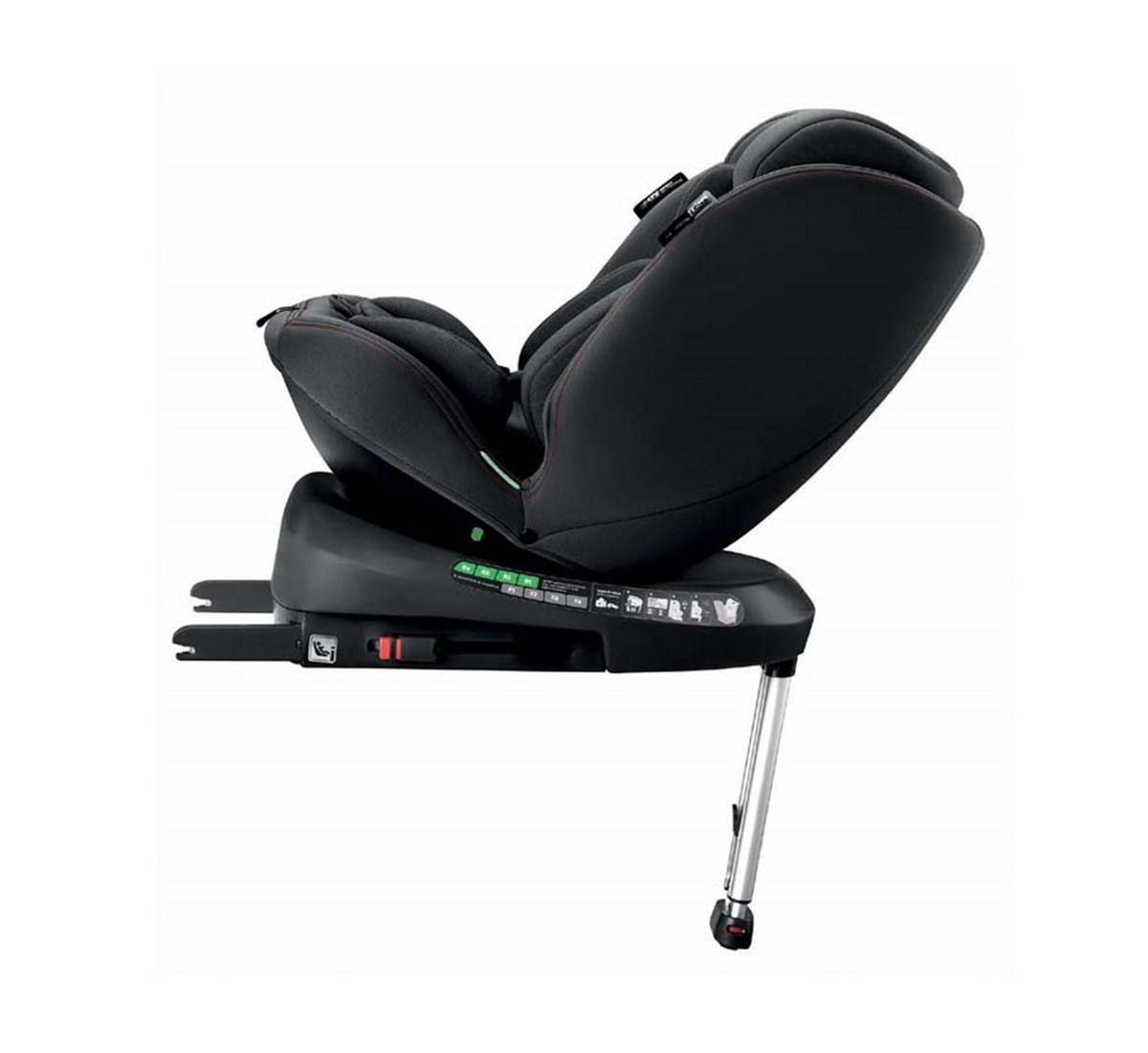 KINDERAUTOSITZ Sosta I-Size Autositz - Schwarz, Kunststoff (240/455/460cm) - Cam il Mondo del Bambino S.p.A.