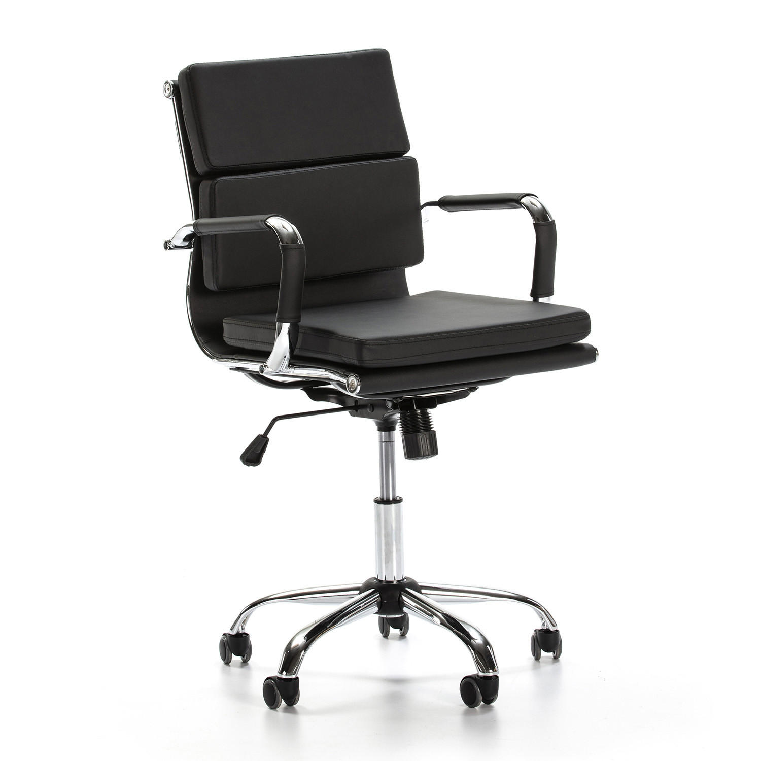 SCAUN ROTATIV Fenix cu functie de pat, negru