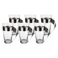 LATTE MACCHIATO-GLÄSER NewWave transparent 500 ml 6er Set - Transparent, Glas (0.5L) - Villeroy & Boch