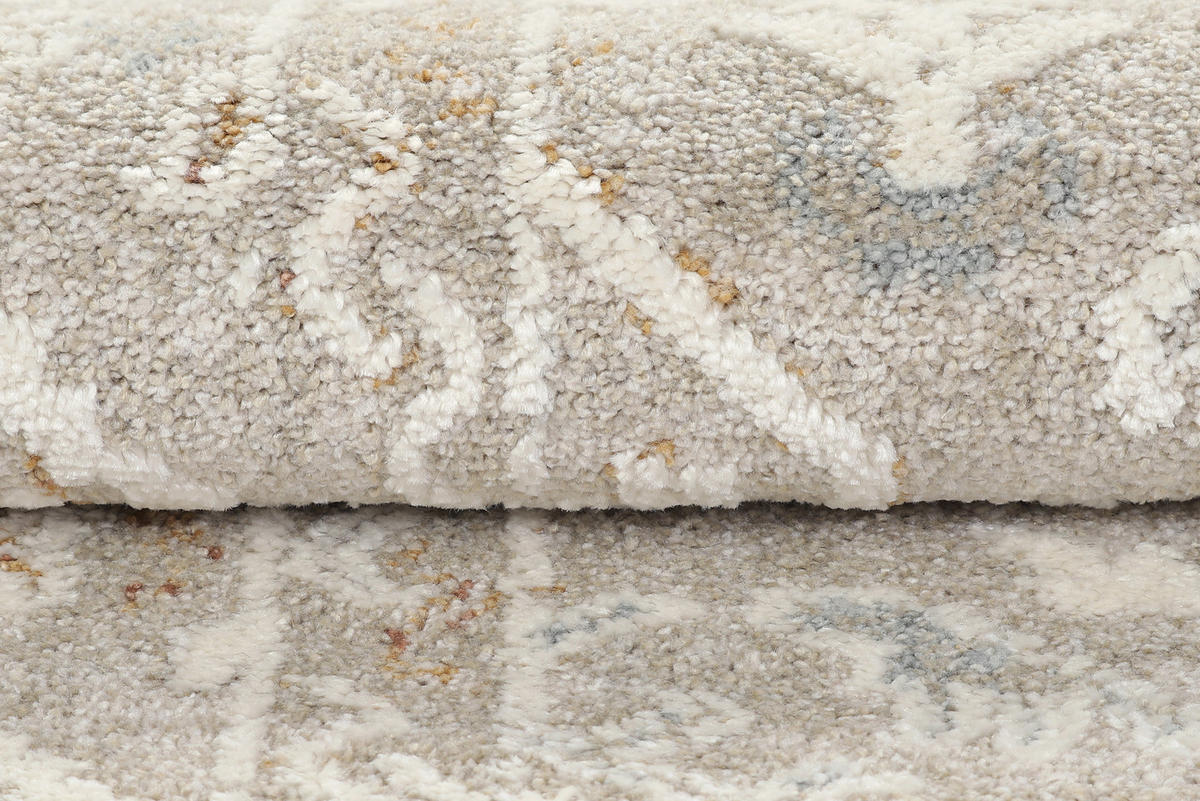 TEPPICH TREND Creme 120/170 cm - Creme, Textil (120/170cm) - Tapiso