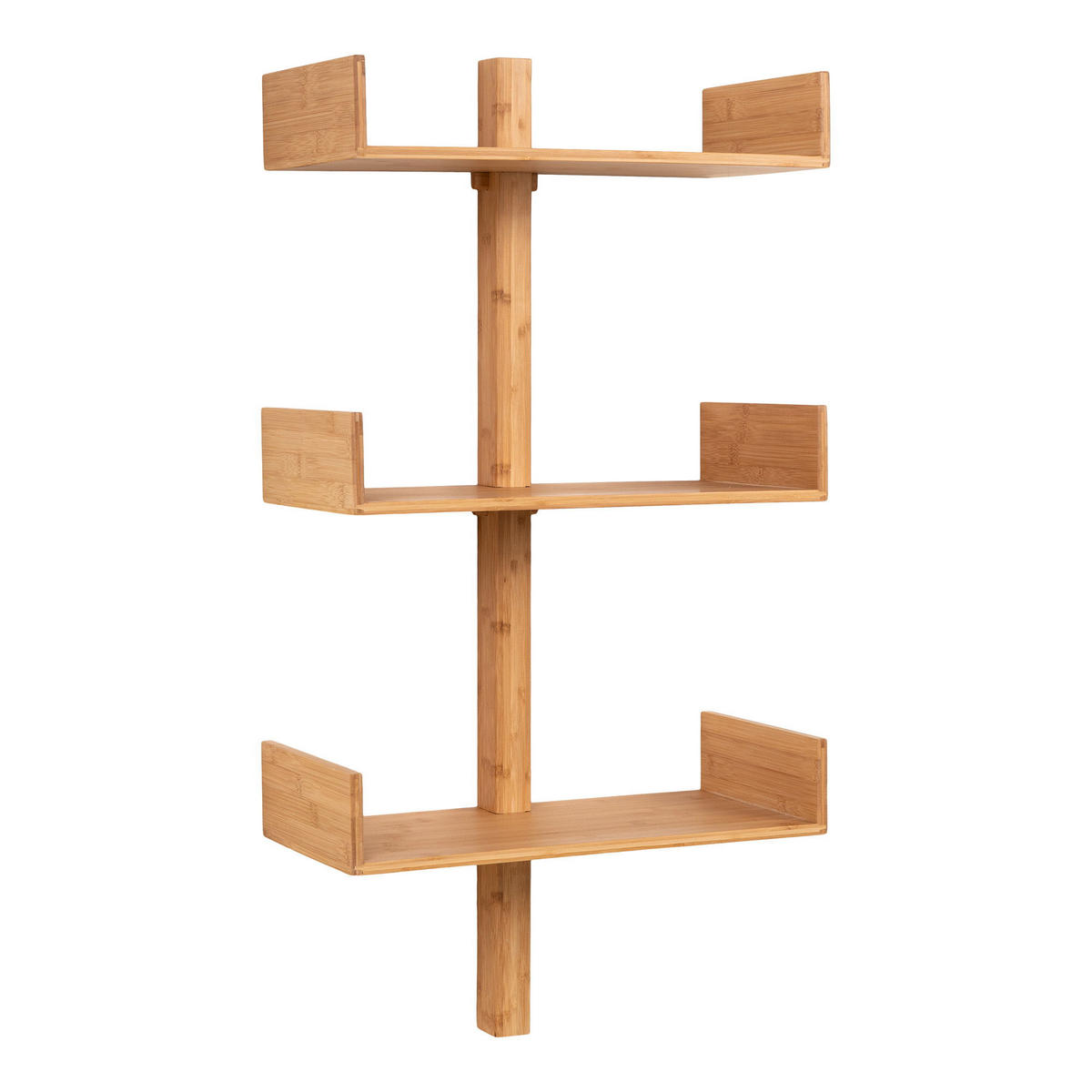 WANDREGAL Bambus 50x102 cm Natur - Naturfarben, Holz (102/102/50cm) - tinkaro