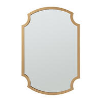 WANDSPIEGEL Aura - Goldfarben, Glas/Holzwerkstoff (55/2/80cm) - [en.casa]