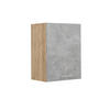 HÄNGESCHRANK R-Line Beton 45 cm - Honigeiche/Grau, Holzwerkstoff (45/60/31cm) - Vicco