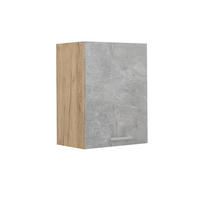 HÄNGESCHRANK R-Line Beton 45 cm - Honigeiche/Schieferfarben, Holzwerkstoff (45/60/31cm) - Vicco