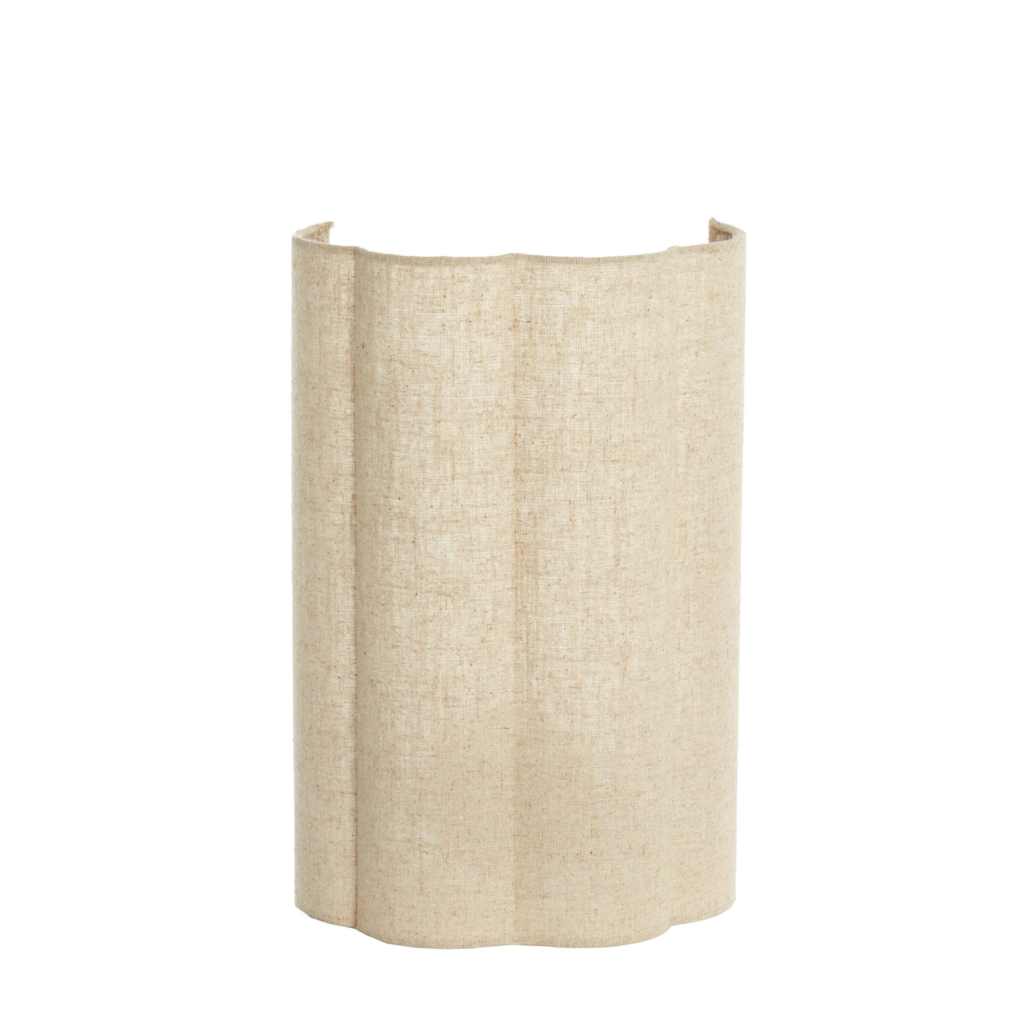 WANDLEUCHTE FRINGE Natürlich 26/15/40 cm - Hellbraun, Metall (15/40/26cm) - Walldoctor