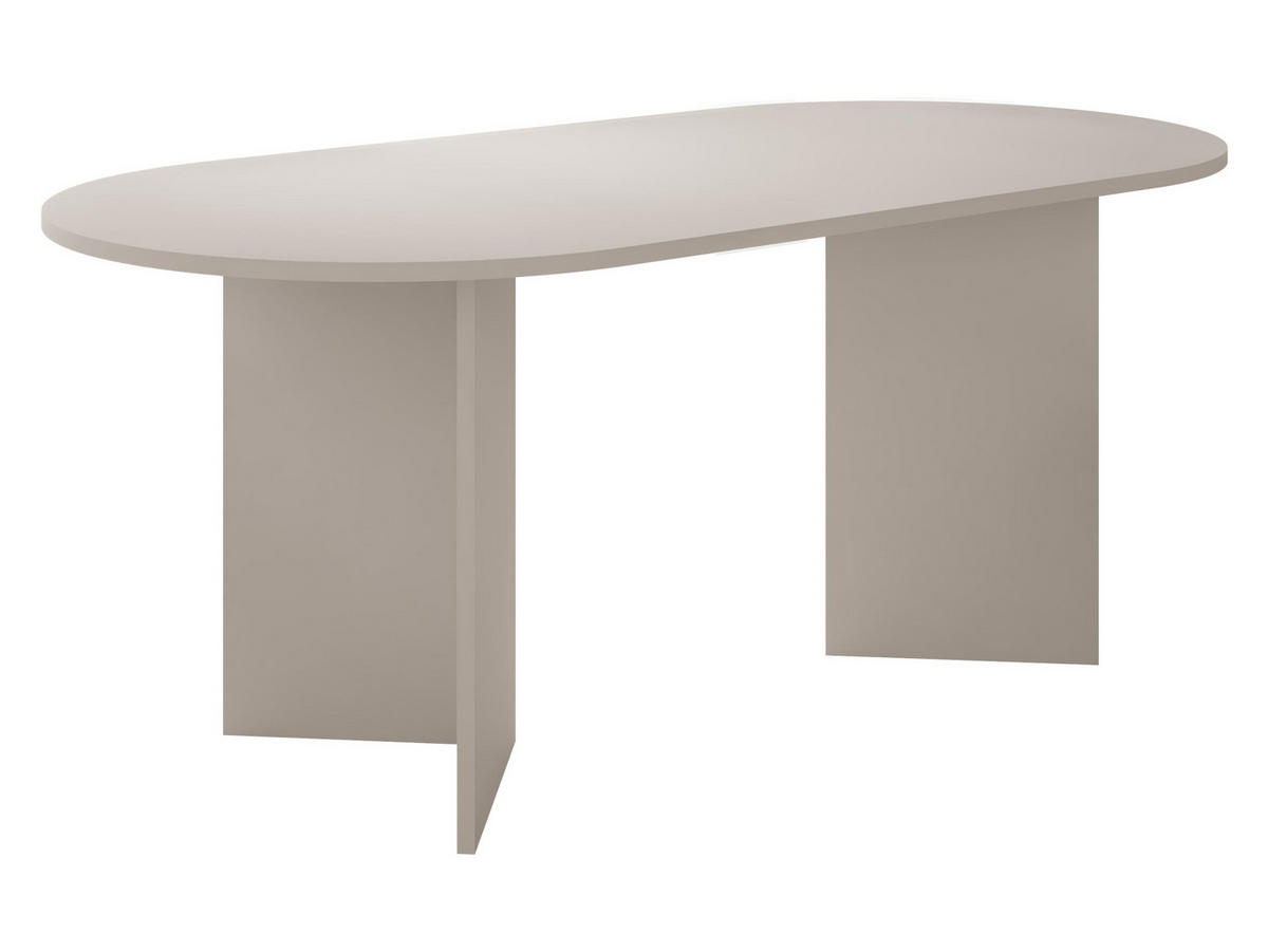 ESSTISCH Gelizo 22 mm - Sandfarben, Holzwerkstoff (90/185/75cm) - MIRJAN24