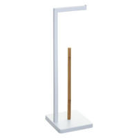 TOILETTENPAPIERHALTER 20/20/65 cm - Weiß, Metall (20/65/20cm) - 5five Simply Smart