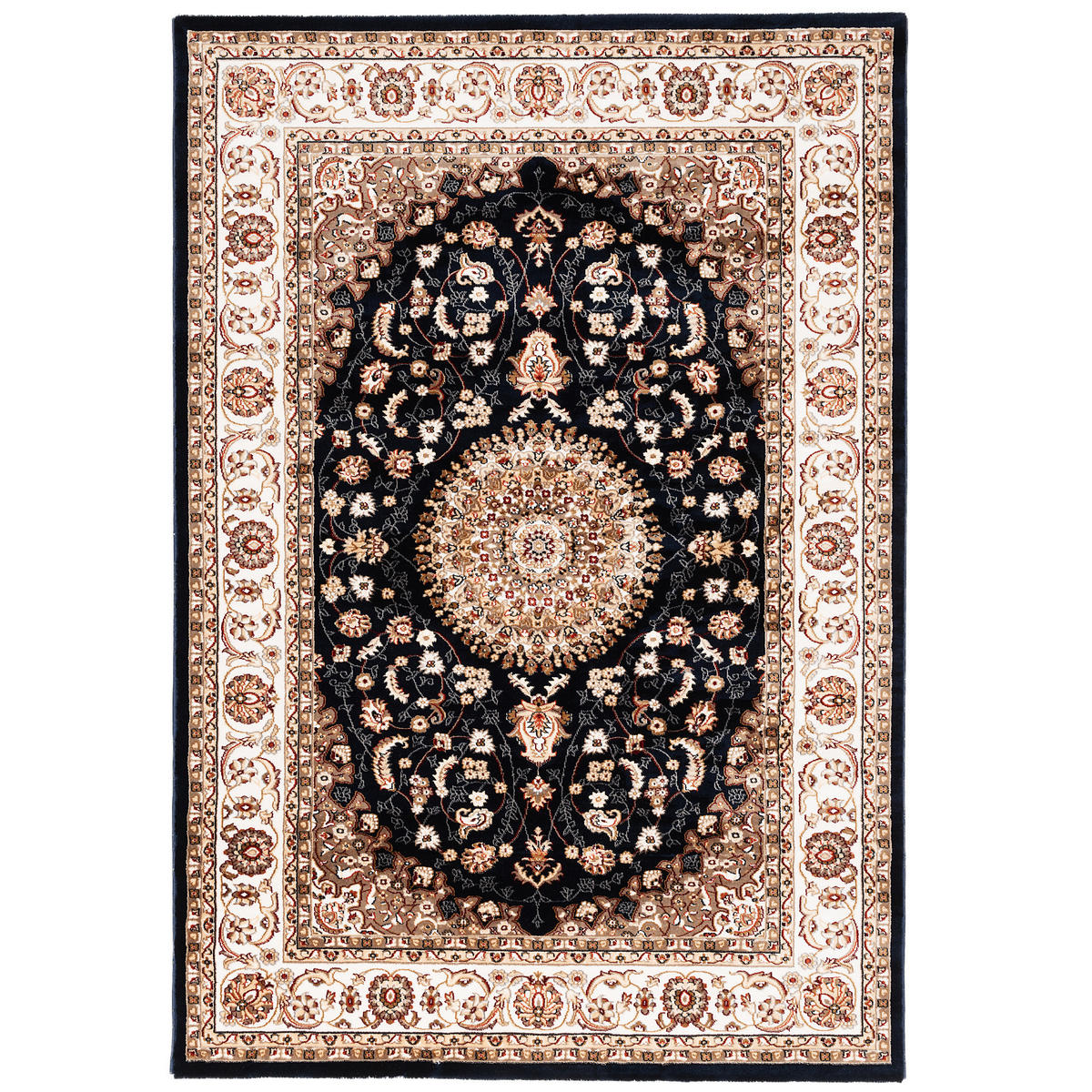 KLASSIK ORIENT TEPPICH MASKAT - Blau, Textil (80/300cm) - Pergamon