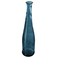 VASE für Schnittblumen 18/18/79 cm - Blau, Glas (18/79cm) - Atmosphera Createur d´interieur