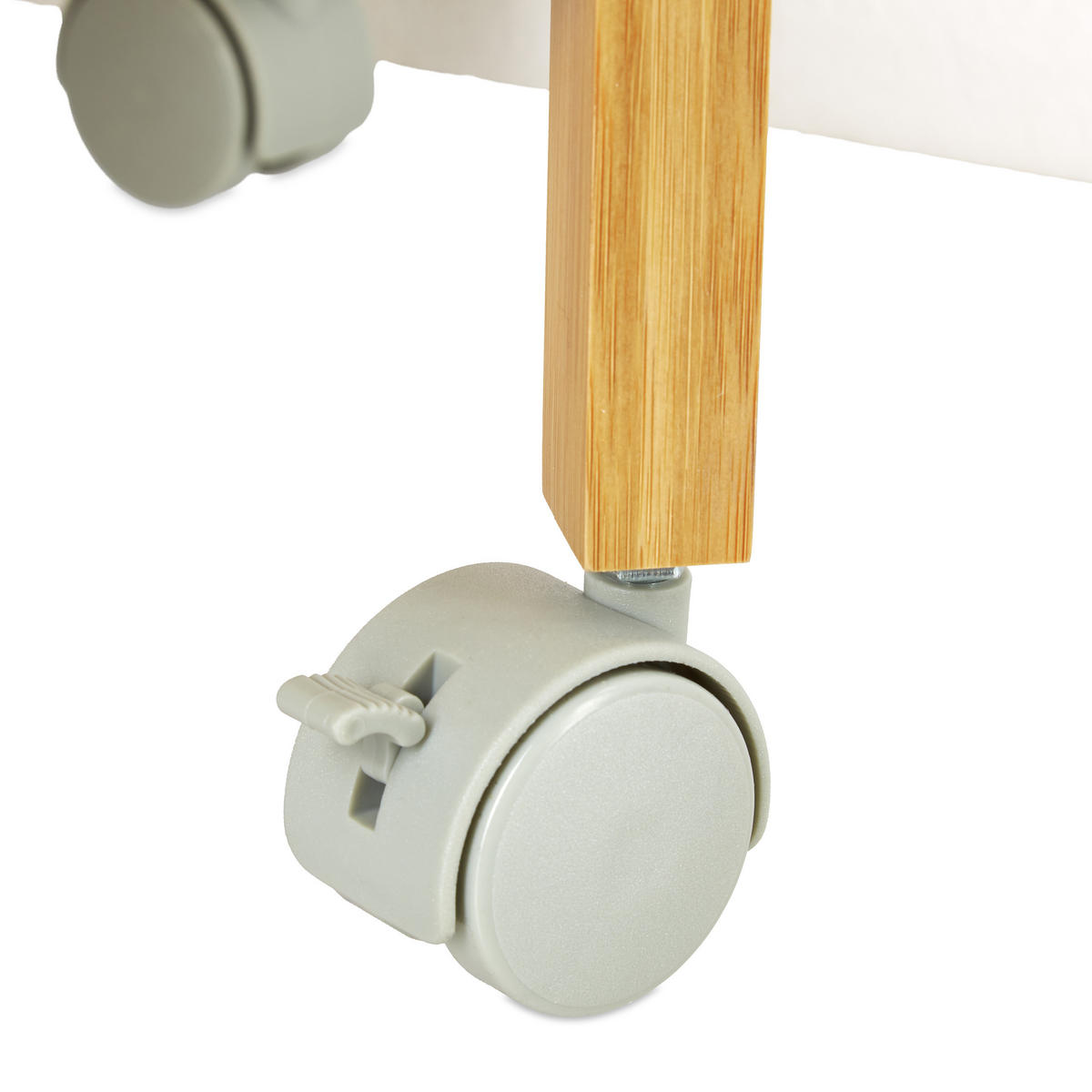 ROLOVACÍ vešiak - svetlohnedá, drevo/plast (92/136.5/30cm) - Relaxdays