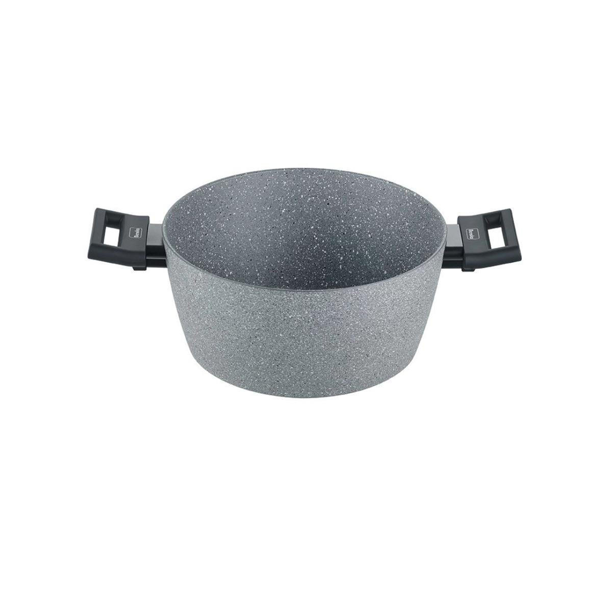 KOCHTOPF 1712516 - Graphitfarben, Metall (20cm) - Berndes