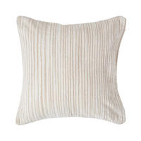 KISSENHÜLLE Chenille Tie Dye beige 45/45 cm - Beige, Textil (45/45cm) - Homescapes
