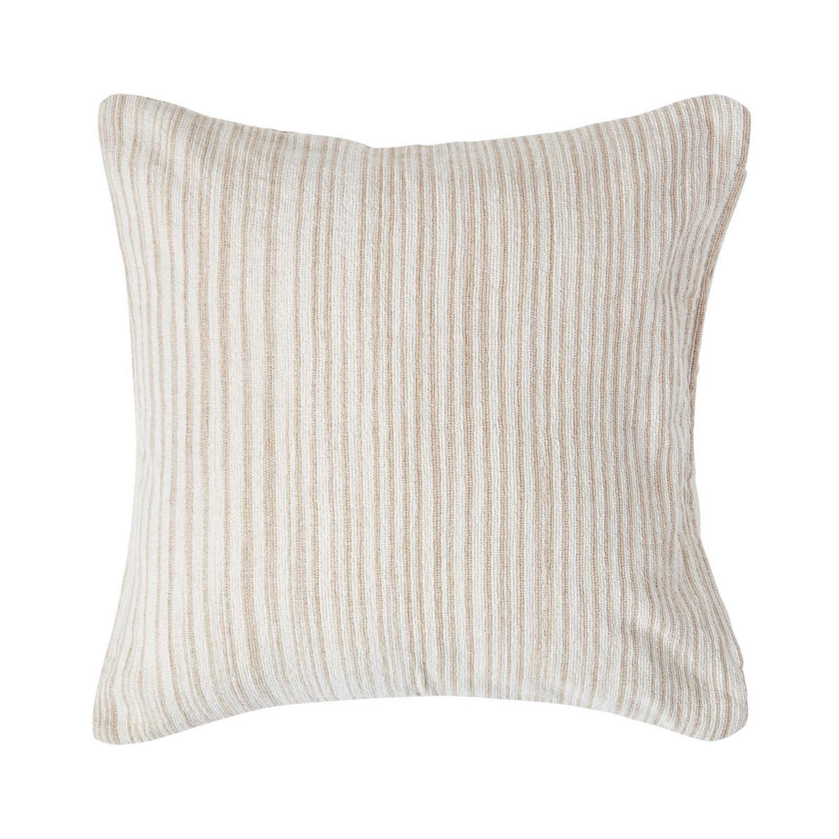 KISSENHÜLLE Chenille Tie Dye beige 45/45 cm - Beige, Textil (45/45cm) - Homescapes