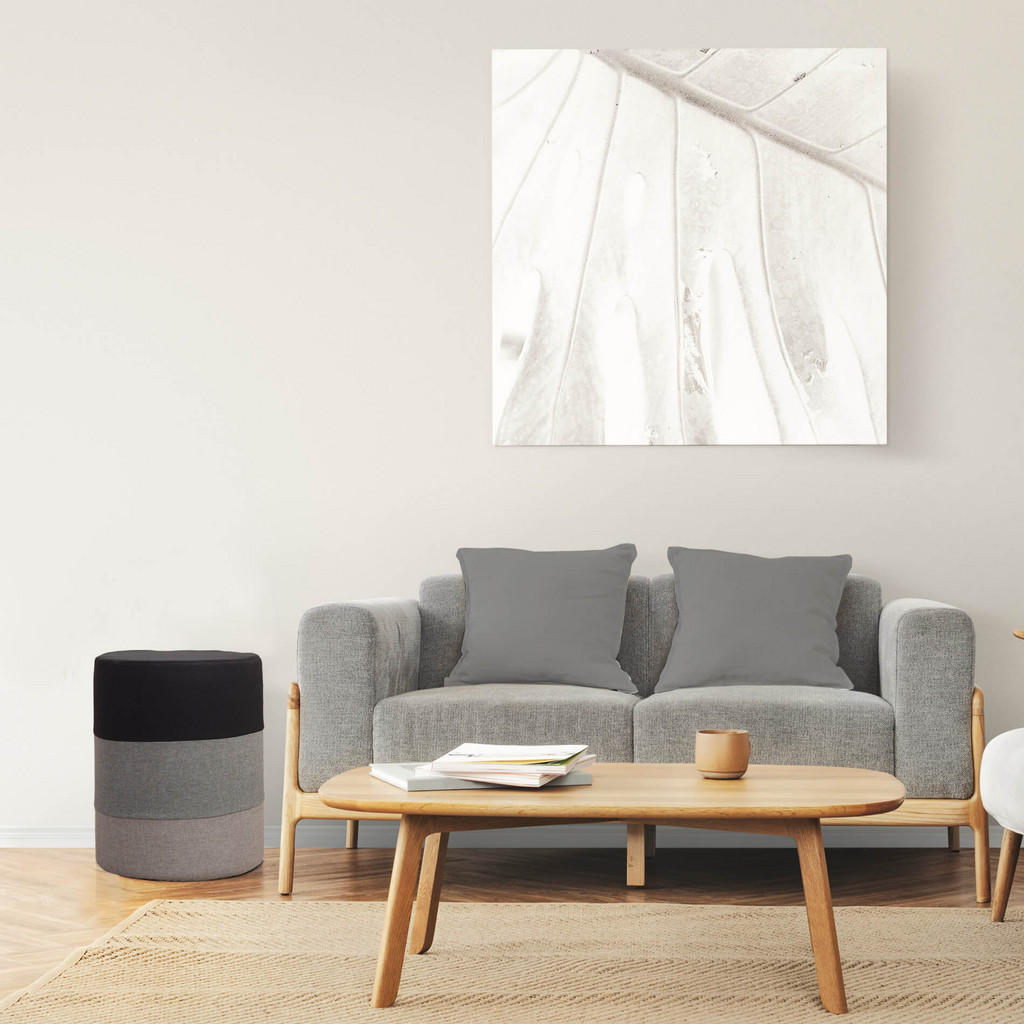 Thumbnail - Mobili Rebecca Pouf, Weiß, Textil, 35x45x35 cm, Wohnzimmer, Hocker, Poufs