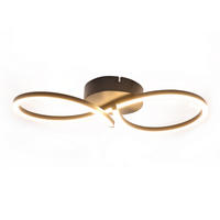 LED-DECKENLEUCHTE Lohngast 19.0/8.0/45.0 cm - Weiß, Metall (45/19/8cm) - ZMH