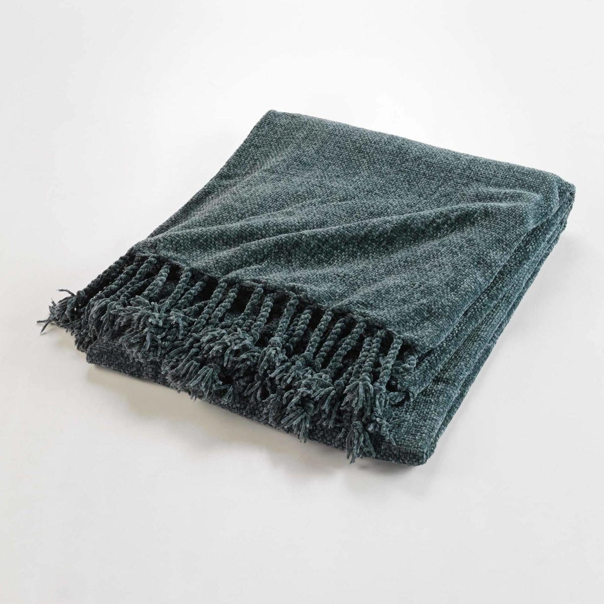 TAGESDECKE Melissa 125/150 cm - Dunkelgrün, Textil (125/150cm) - Douceur d´intérieur