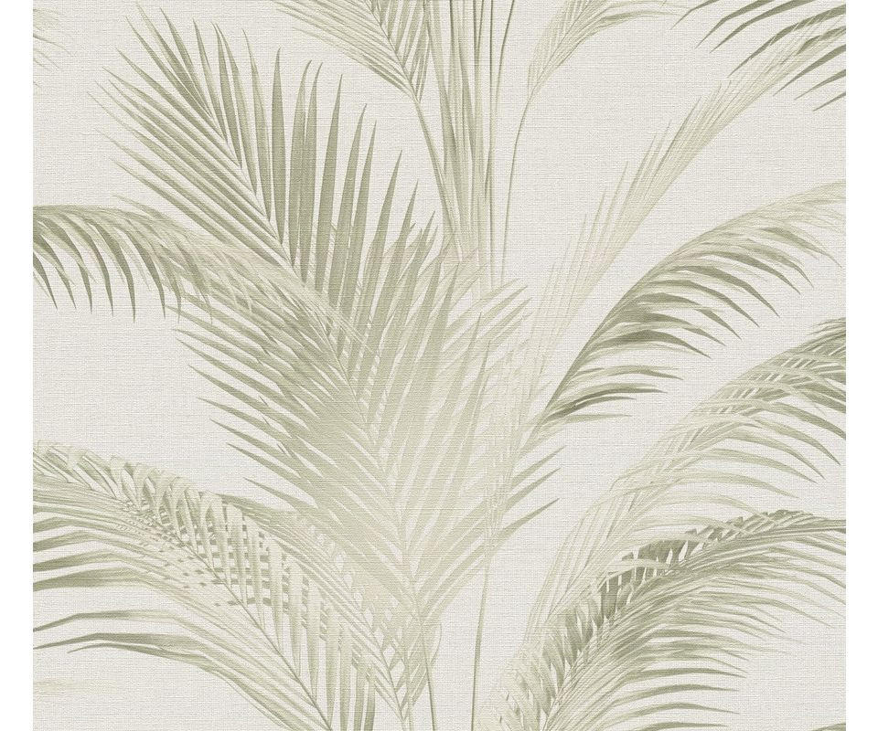 VLIESTAPETE Grün 53/1005 cm - Grün, Textil (53/1cm) - KUNSTLOFT