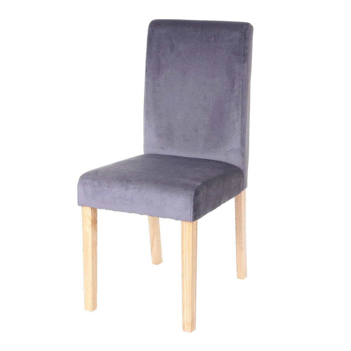 ESSZIMMERSTUHL Grau 4er-Set - Grau, Textil (43/90/56cm) - MCW