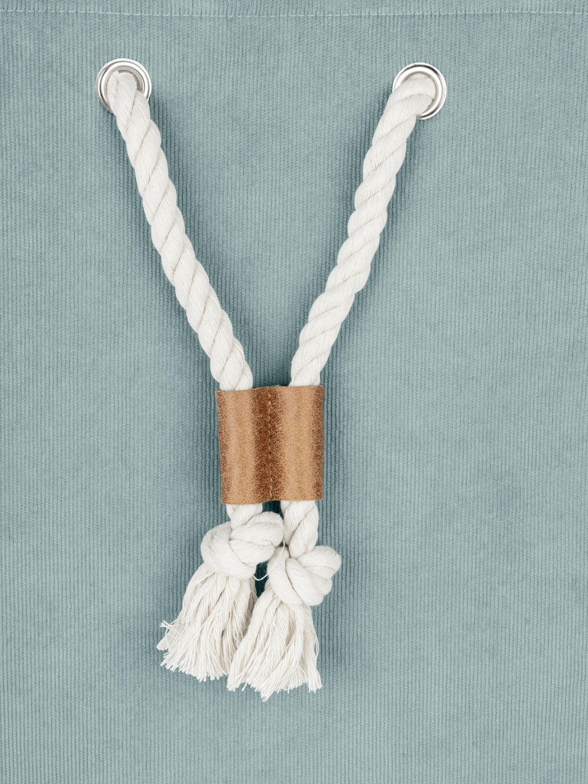 WÄSCHEKORB Textil mit Kordelzug - Mintgrün, Textil (29/51/25cm) - Tom Tailor