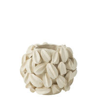 VASE CACAURIS - Töpferei - Beige - L - Ø 33.5 cm - Beige, Keramik (31cm) - J-Line