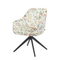 ARMLEHNSTUHL ARVIT - Multicolor/Schwarz, Textil/Metall (58/87/61cm) - B&D Home