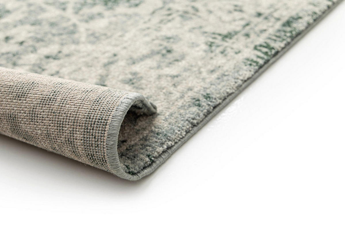 TEPPICH aus recycelten Fasern im Designstil grün - Grün, Textil (160/230cm) - AFK Living