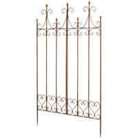 RANKGITTER Metall Antik Braun - Braun, Metall (100/150/2cm) - CLP