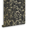 VLIESTAPETE Grace Deep Night - Schwarz, Papier/Kunststoff (52/1005cm) - Graham & Brown