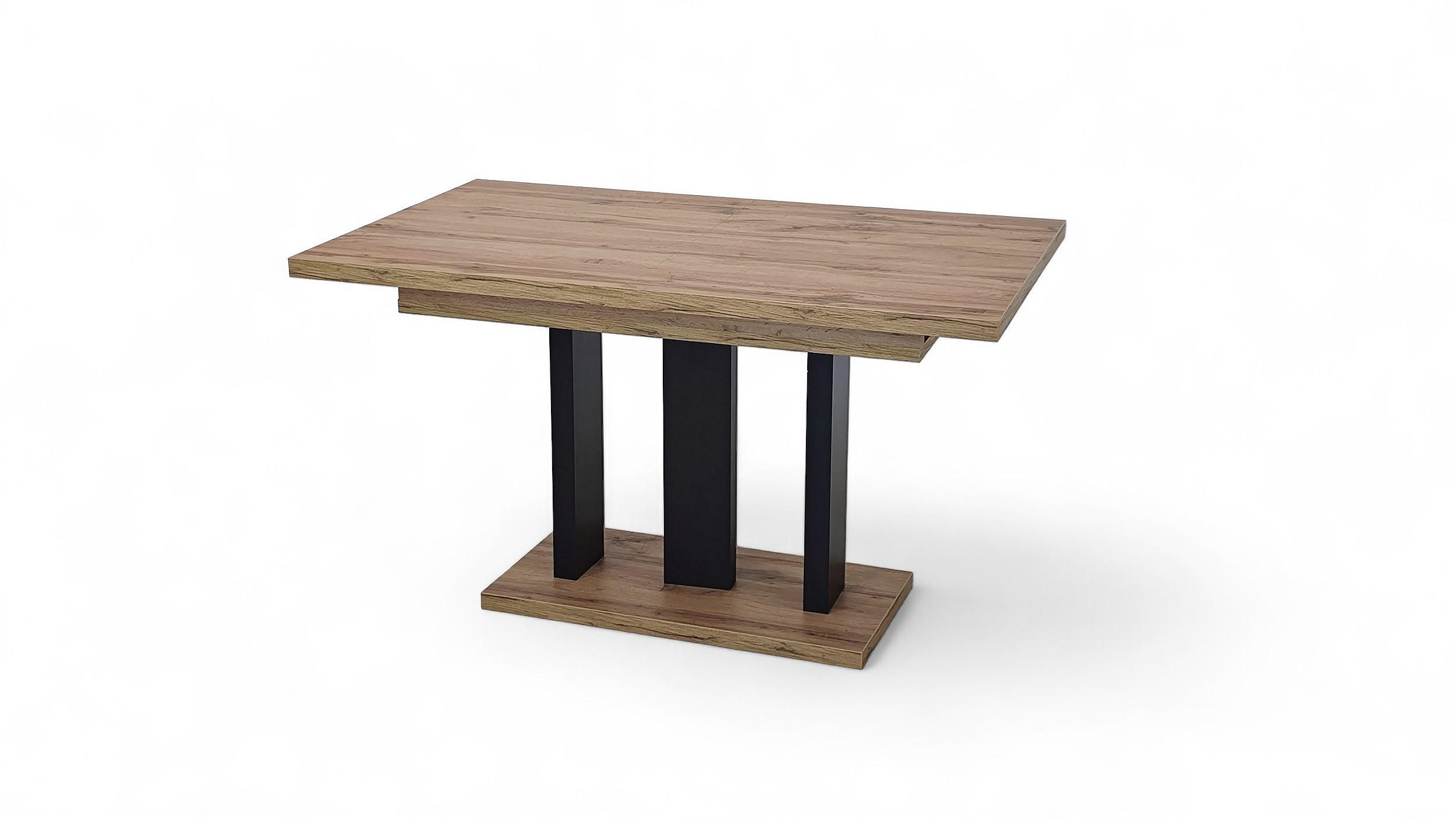 ESSTISCH Appia ausziehbar bis 210 cm - Eiche Wotan, Holzwerkstoff (130/80/76cm) - Endo-Moebel