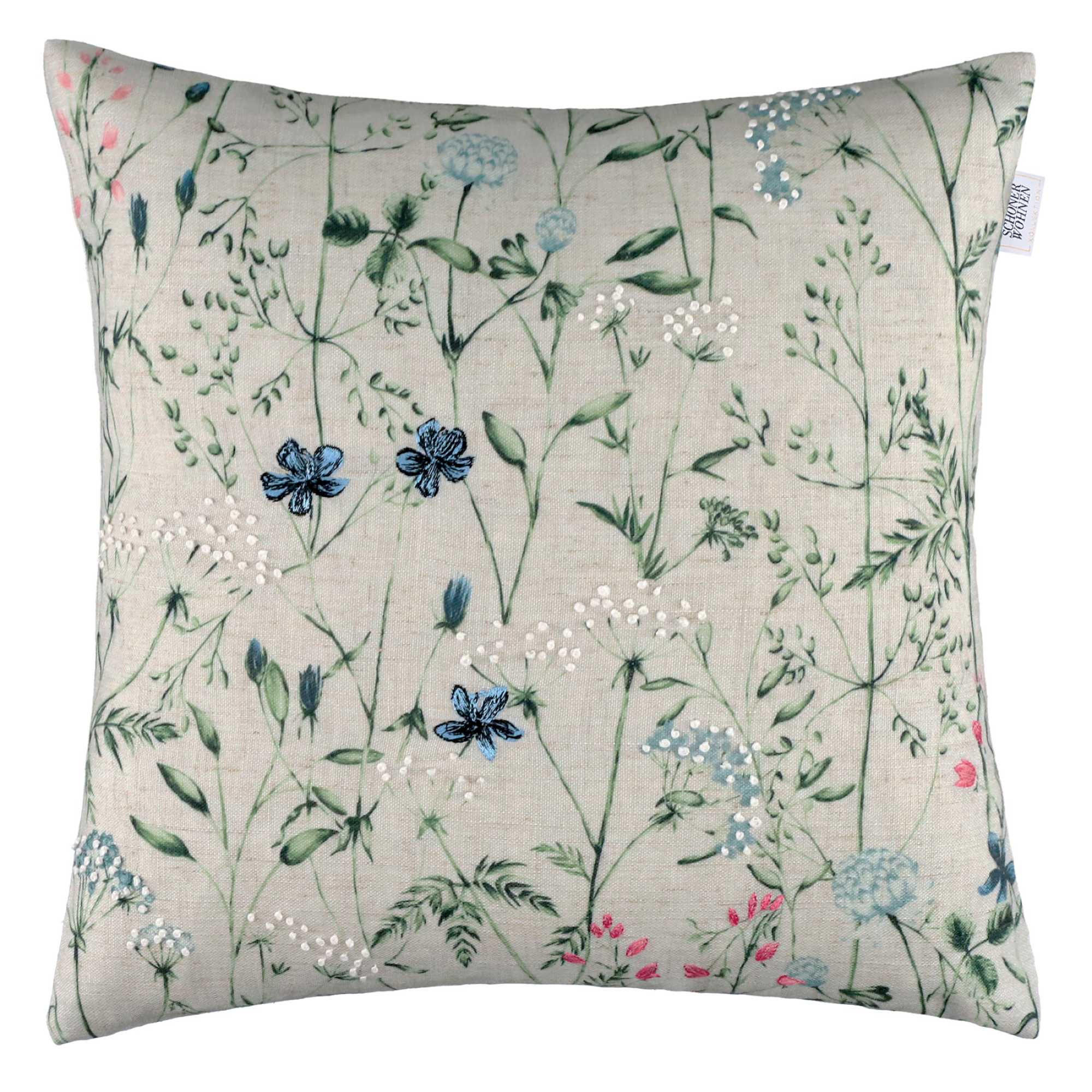 KISSENHÜLLE HERBARIUM - Multicolor, Textil (45/45cm) - Schöner Wohnen