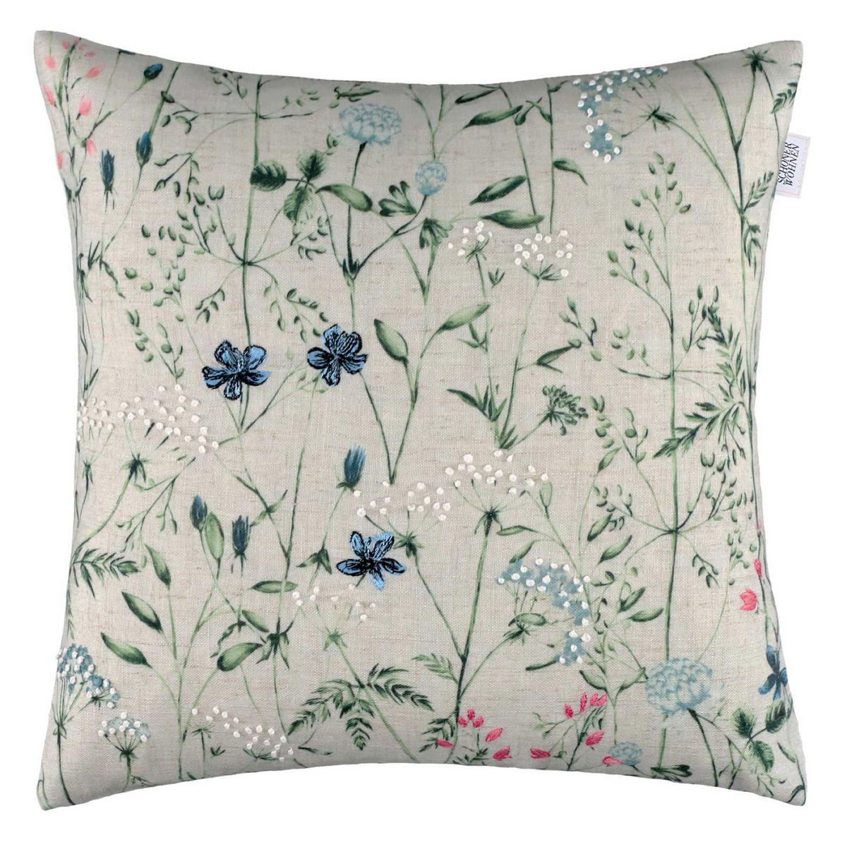 KISSENHÜLLE HERBARIUM - Multicolor, Textil (45/45cm) - Schöner Wohnen