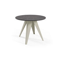 ESSTISCH Gerda - Kaschmir/Beige, Holzwerkstoff/Metall (90/90/76cm) - Meblini