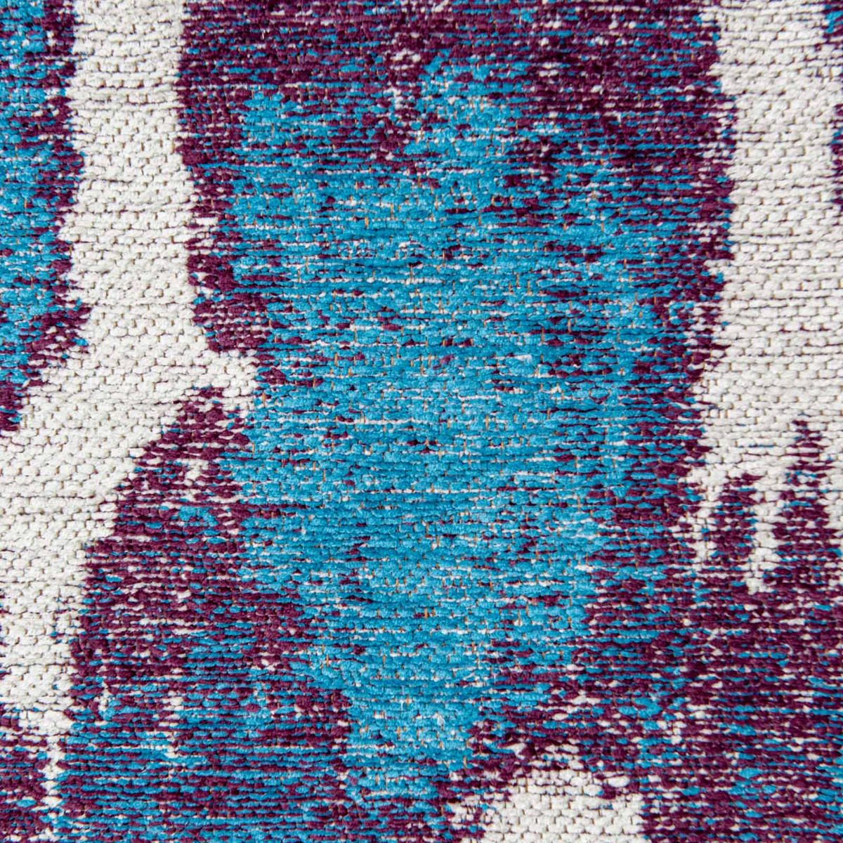 TEPPICH Ikat Blue Duck 170/240 cm - Blau, Textil (170/240cm) - Lola&Moi