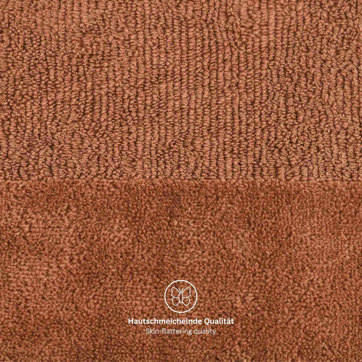 WASCHHANDSCHUH SENSE-6 - Rostfarben, Textil (16/21cm) - Schöner Wohnen