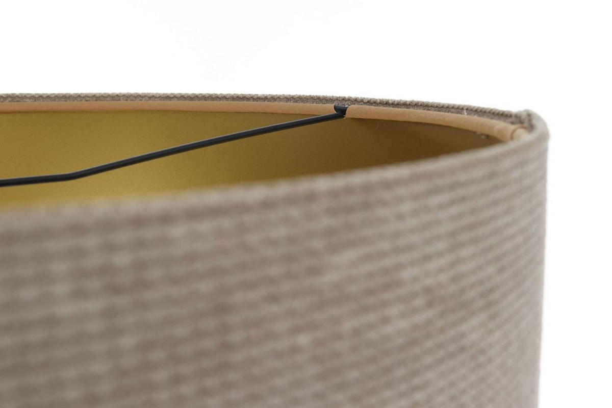 HÄNGELEUCHTE Beige 50/25 cm - Beige/Goldfarben, Kunststoff (50/0.6/25cm) - ONZENO