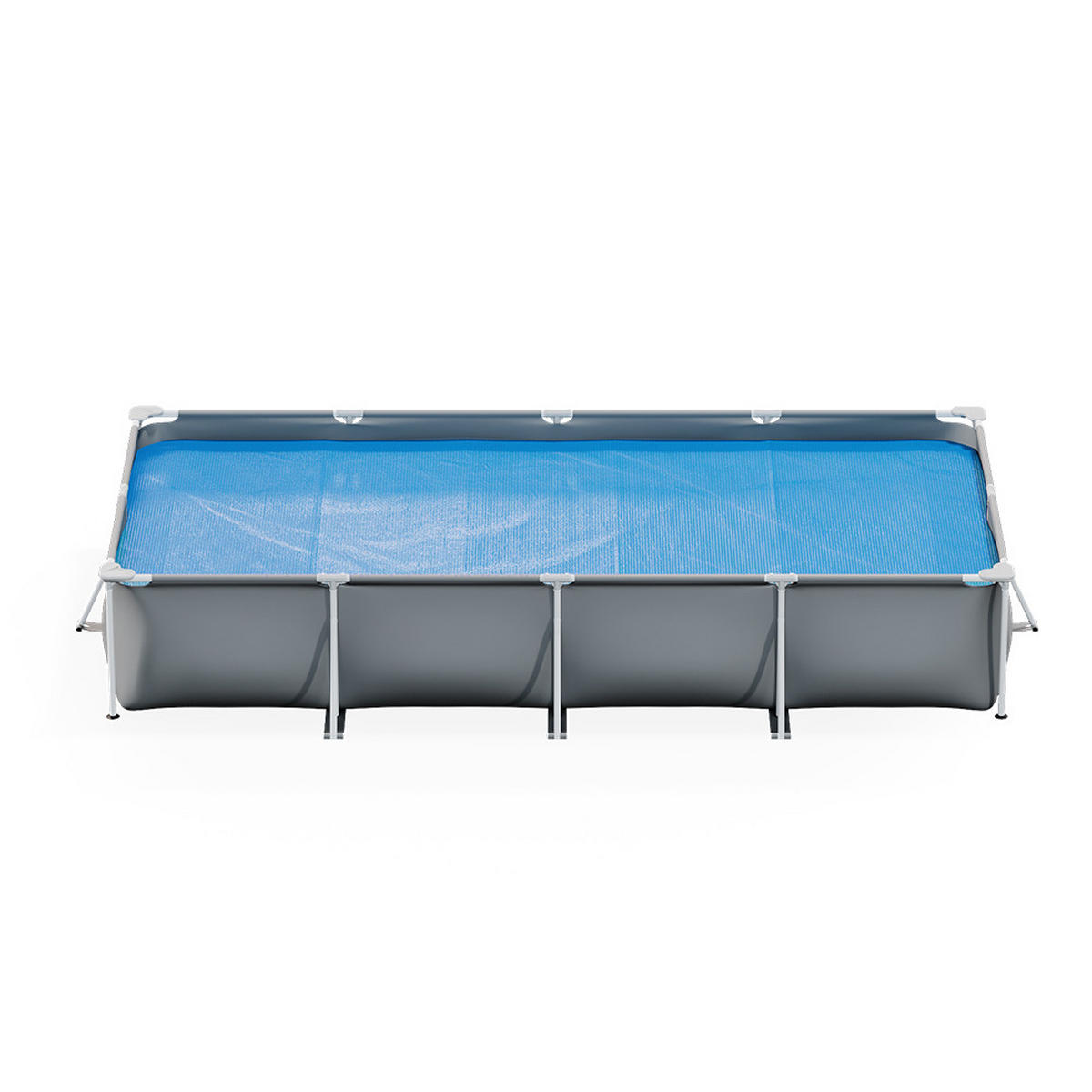 SOLARFOLIE Blau 450 cm robuste 400µ My Solarplane - Dunkelblau, Kunststoff (450/220cm) - OK-Living