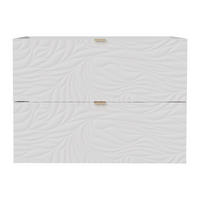 WASCHBECKENUNTERSCHRANK - 80 x 46 - holz - weiß Rinarel - Weiß, Holz (80/60/46cm) - Vente-Unique