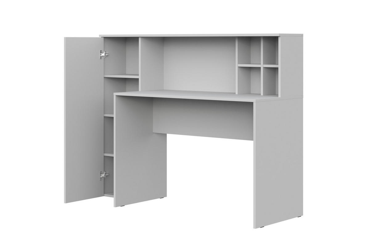 SCHREIBTISCH Weiß 153/116/54 - Weiß, Holzwerkstoff (54/153/116cm) - RAUMHIRSCH FURNITURE