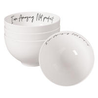BOLS AMAZING NOT PERFECT Statement weiß ø 13,8 cm 4er Set - Weiß, Keramik (13.8cm) - Villeroy & Boch