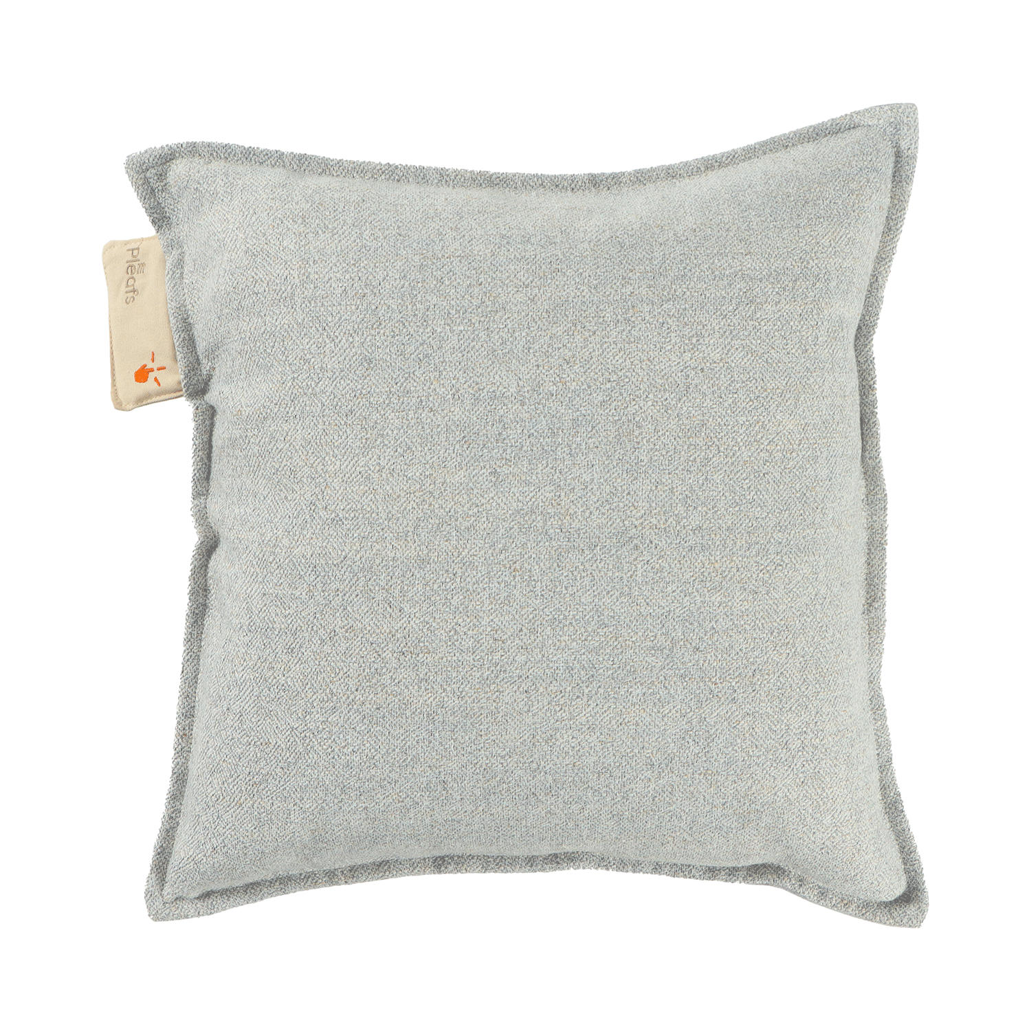HEIZKISSEN Nomad 45x45cm Close Knit - Hellgrau, Textil (45/45cm) - Pleafs
