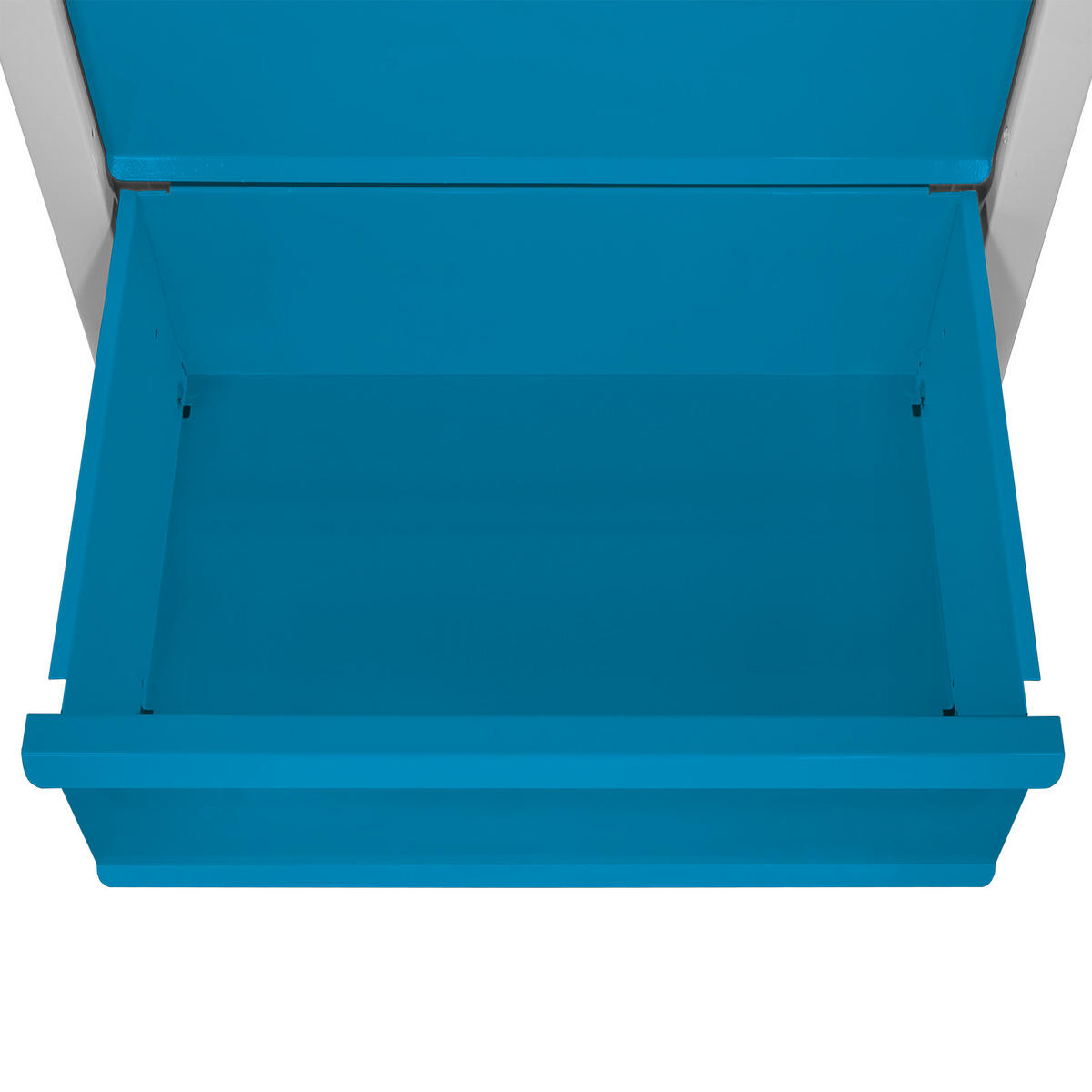 SCHUBLADENSCHRANK Kobra mit 8 Schubladen 90x71x55cm Lichtgrau/Blau - Blau/Grau, Metall (71/90/55cm) - PROREGAL