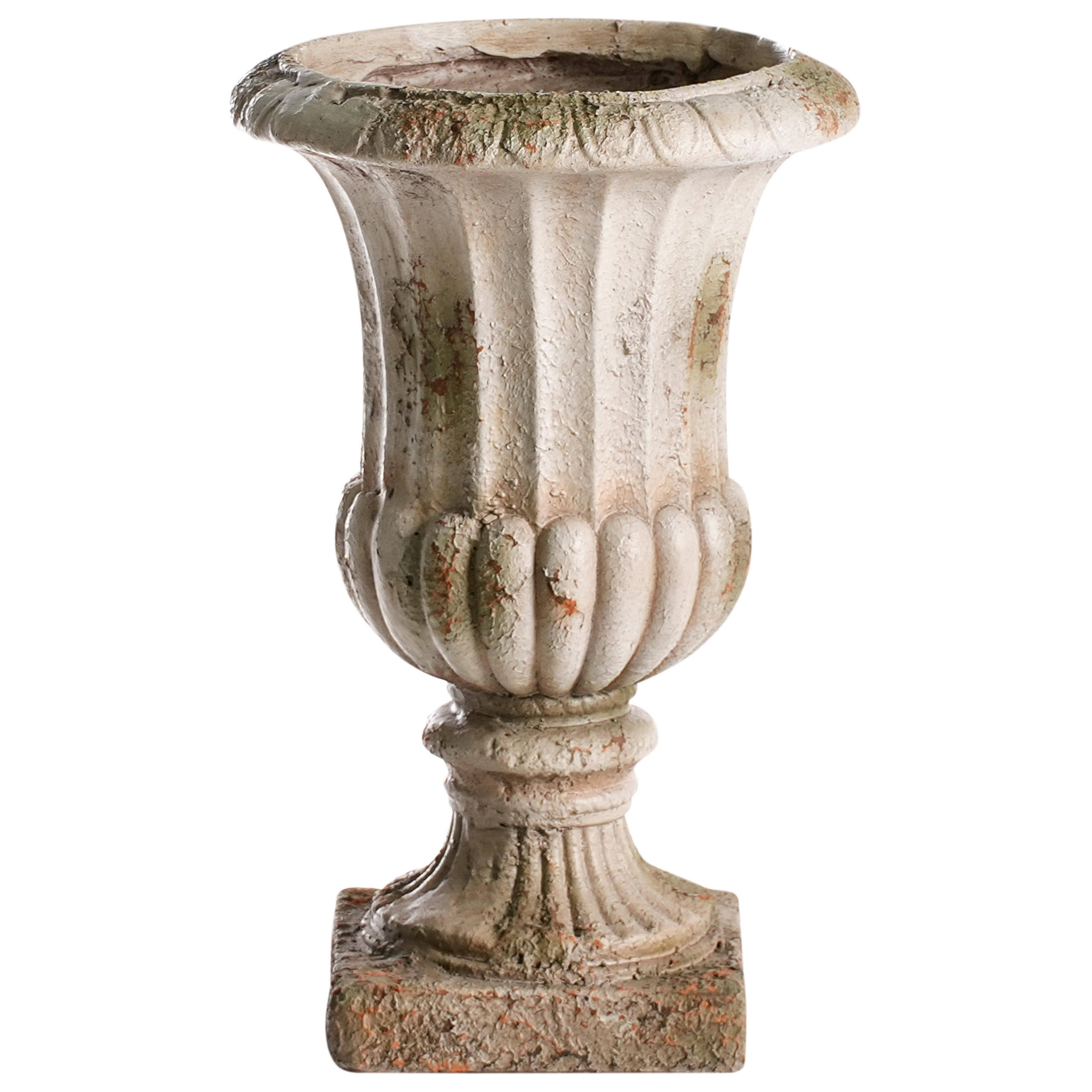 BLUMENKÜBEL Beige Larisa - Beige, Naturmaterialen (43cm) - Beliani