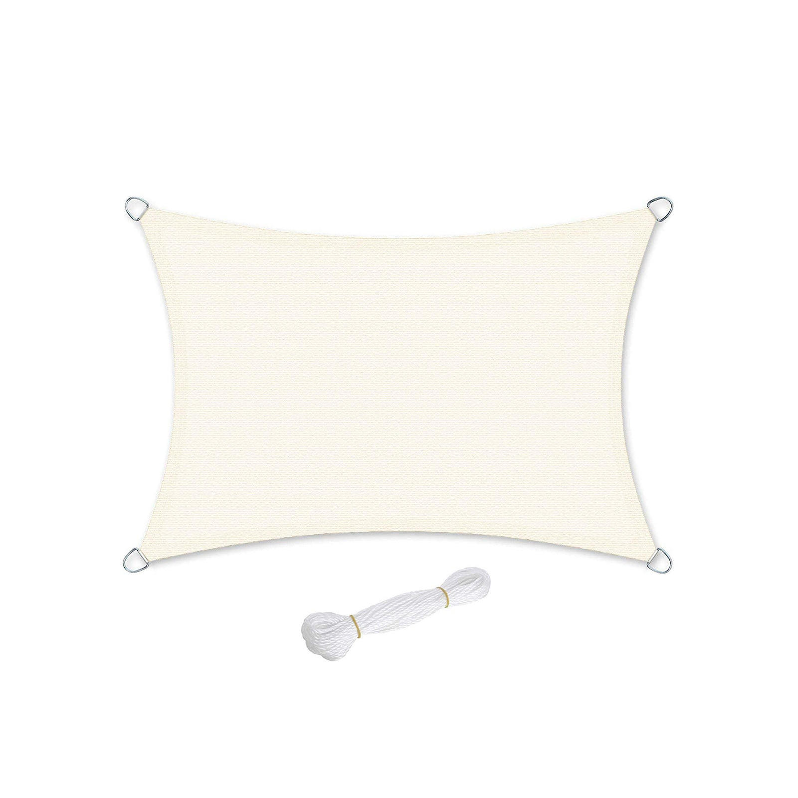SONNENSEGEL 3 X 4 M - Weiß, Textil (400/300cm) - Hansiro