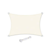SONNENSEGEL 3 X 4 M - Weiß, Textil (400/300cm) - Hansiro