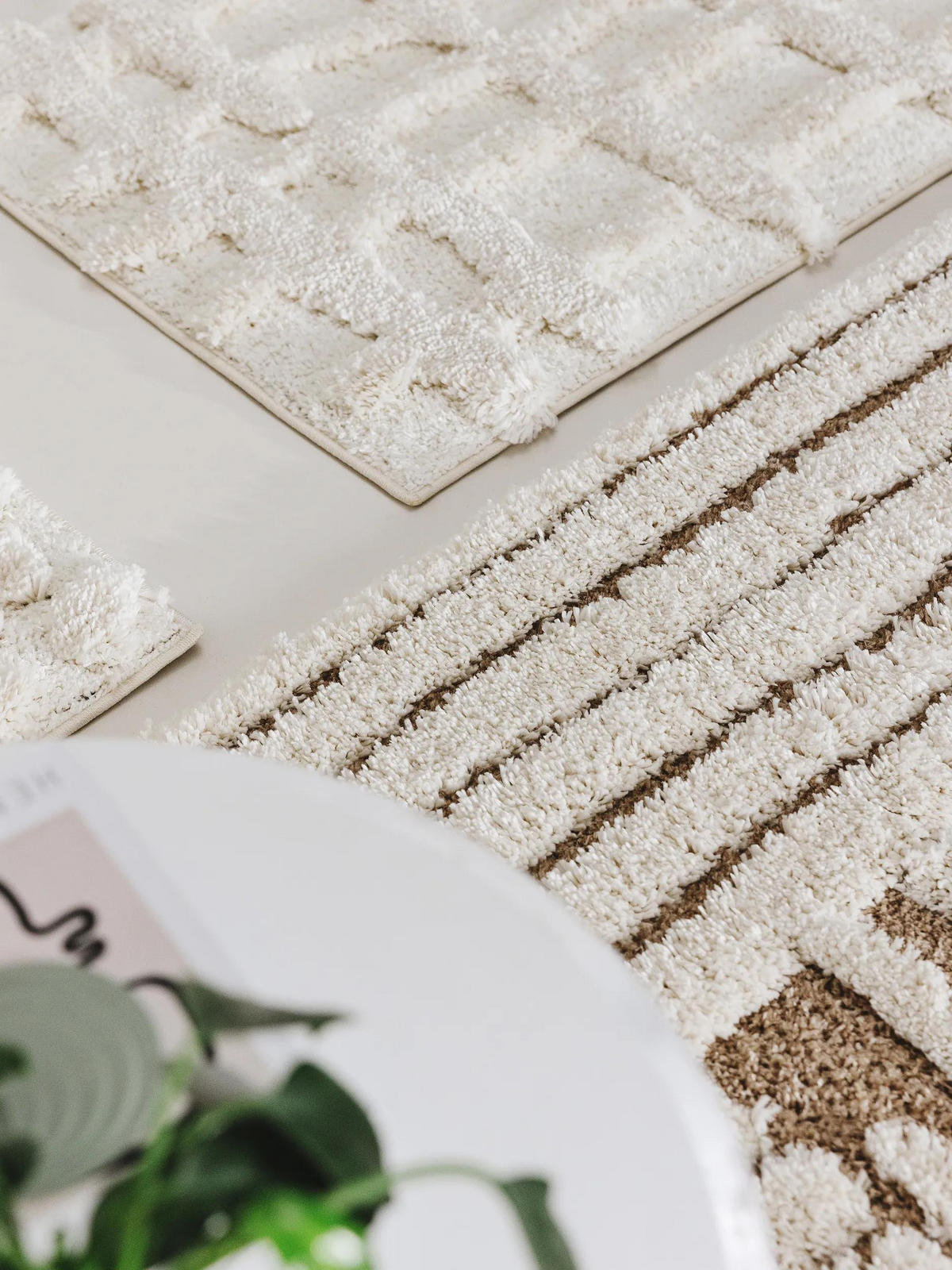 HOCHFLORTEPPICH Tibo Cream/Beige 120x170 cm - Creme, Textil (120/170cm) - benuta Pop
