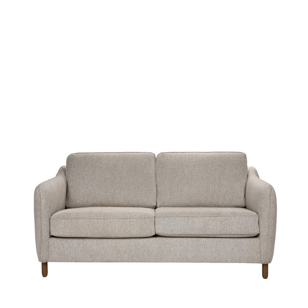 BETTSOFA - Natur meliert - Naturfarben, Textil (162/85/97cm) - Drawer