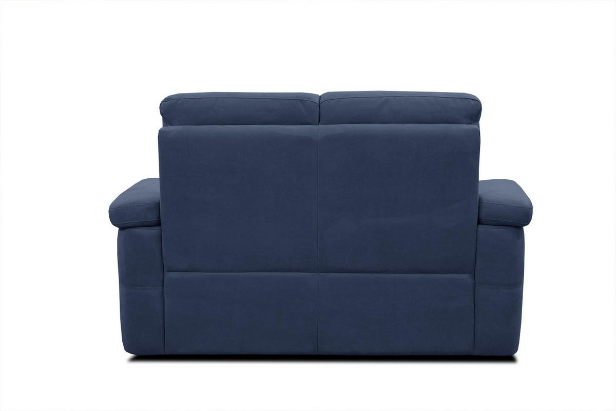 SOFA JONES 2-Sitzer, dunkelblau - Dunkelblau, Holzwerkstoff/Textil (166/102/99cm) - Courtois Laville