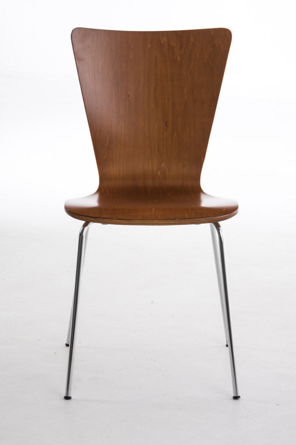 BESUCHERSTUHL Almere - 2er Set braun - Braun, Holz (43/84/50cm) - TPFLiving