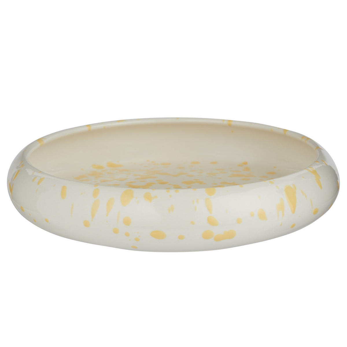 PASTATELLER Boogy Splash Ø23cm - Gelb, Keramik (24/24/4.5cm) - Butlers