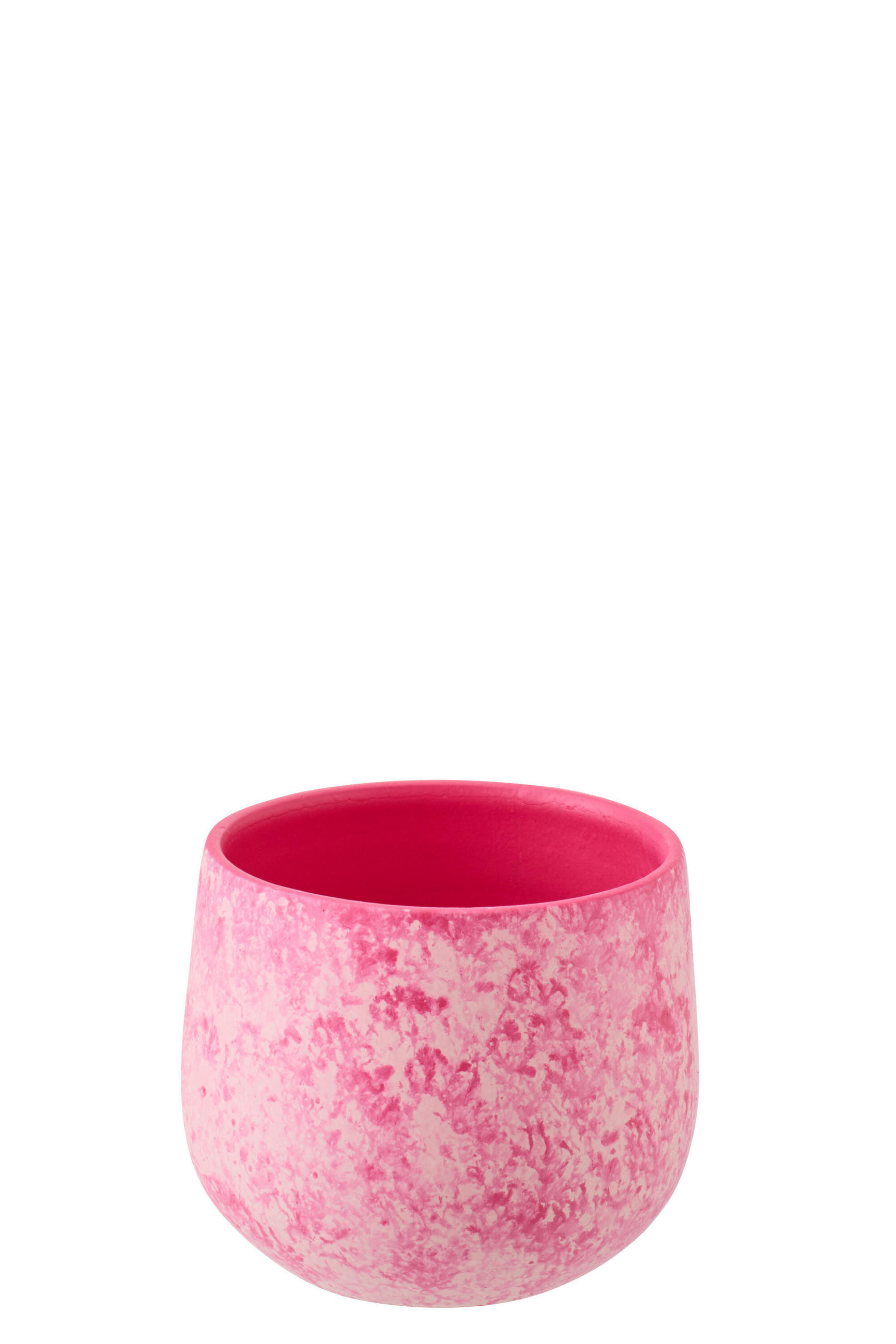 J-Line Blumentopf Pink 14 cm